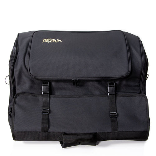 SofiaMari AB 5 Lg Accordion Bag - Black, Fits FR4X models, View 4
