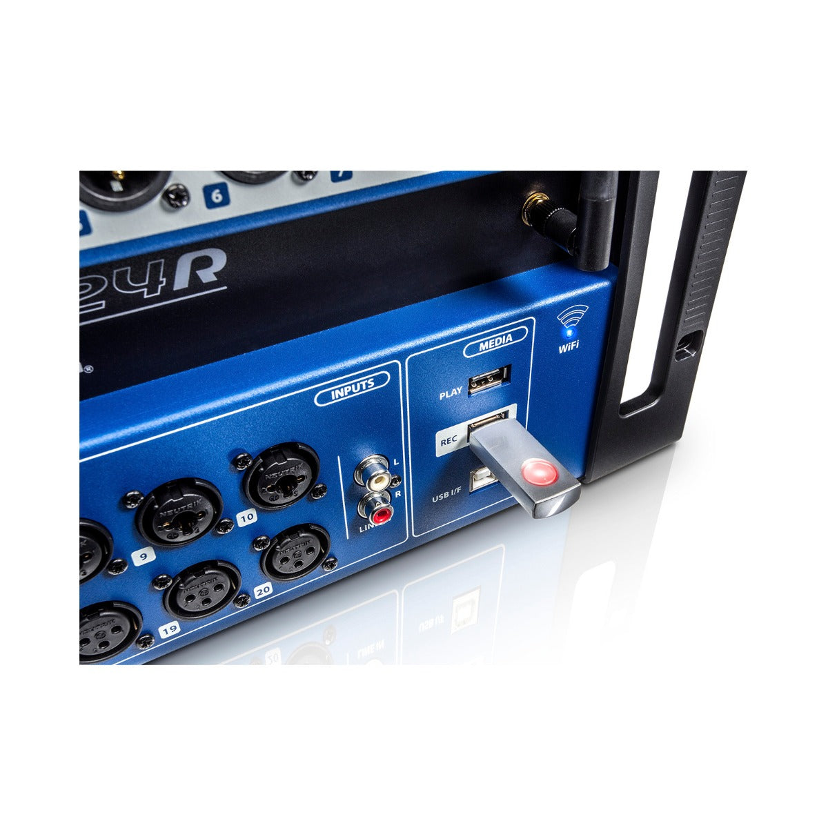 Soundcraft Ui24R Remote-controlled Digital Mixer with Rack
