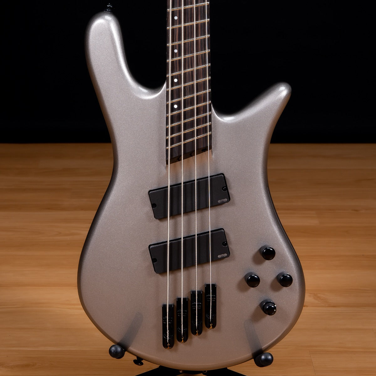 Spector NS Dimension HP 4 Bass Guitar - Gunmetal Gloss SN W230386