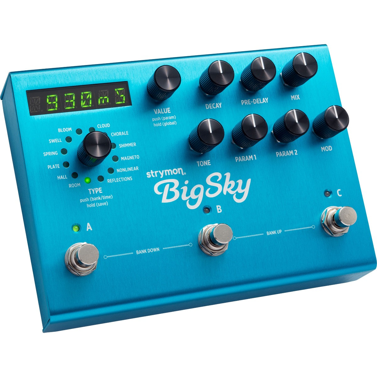 Strymon BigSky Multidimensional Reverberator Reverb Pedal – Kraft