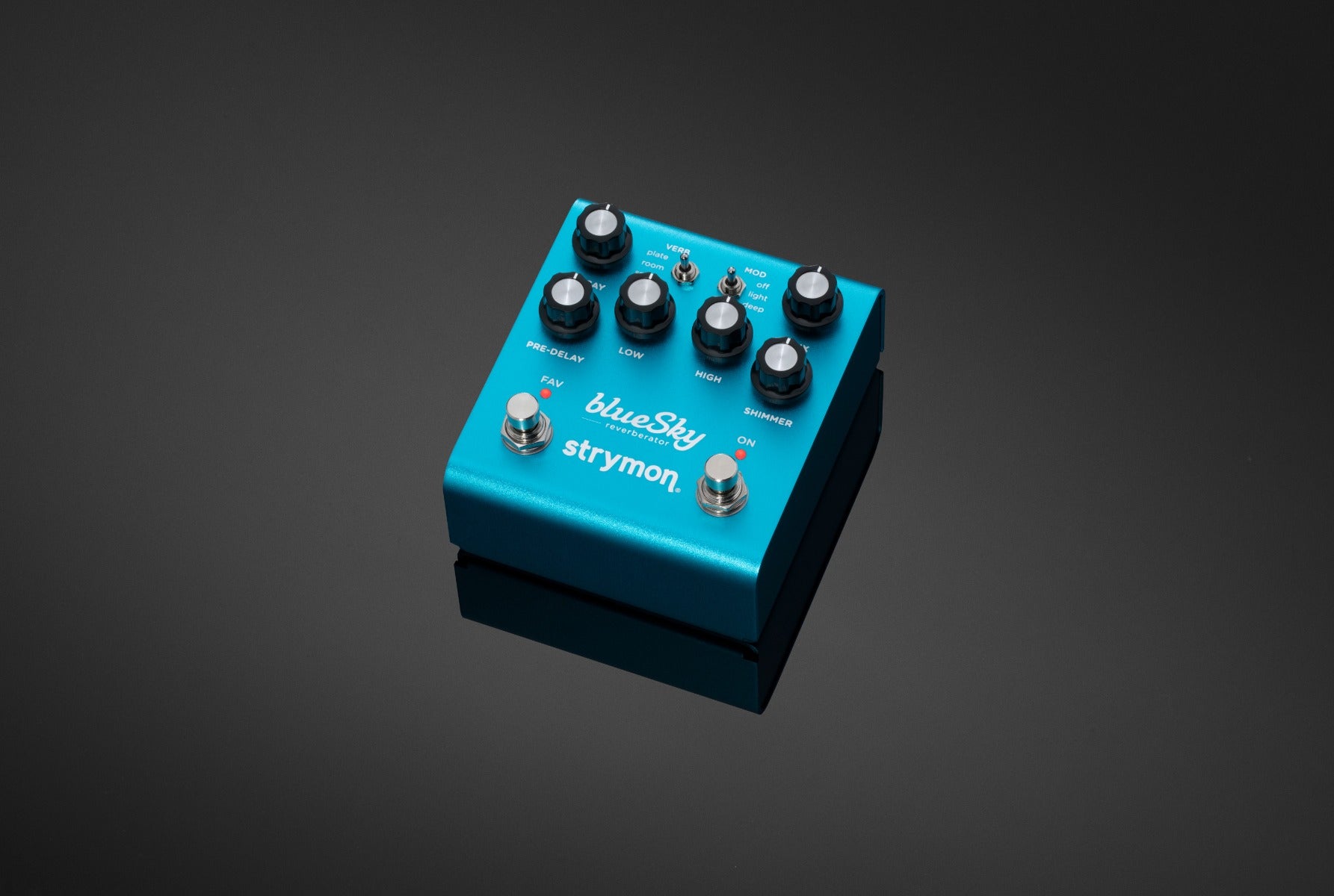 Strymon BlueSky Reverberator V2 Reverb Pedal, View 4