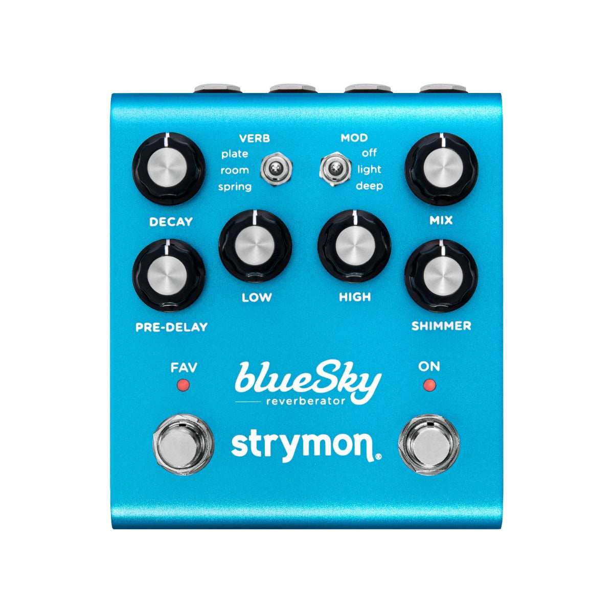 Strymon BlueSky Reverberator V2 Reverb Pedal, View 1