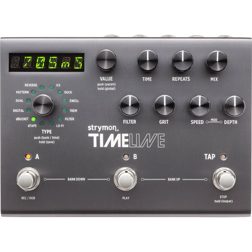 Strymon Timeline Multidimensional Delay Pedal View 1