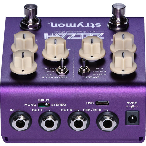 Strymon Zelzah Multidimensional Phaser Pedal View 2