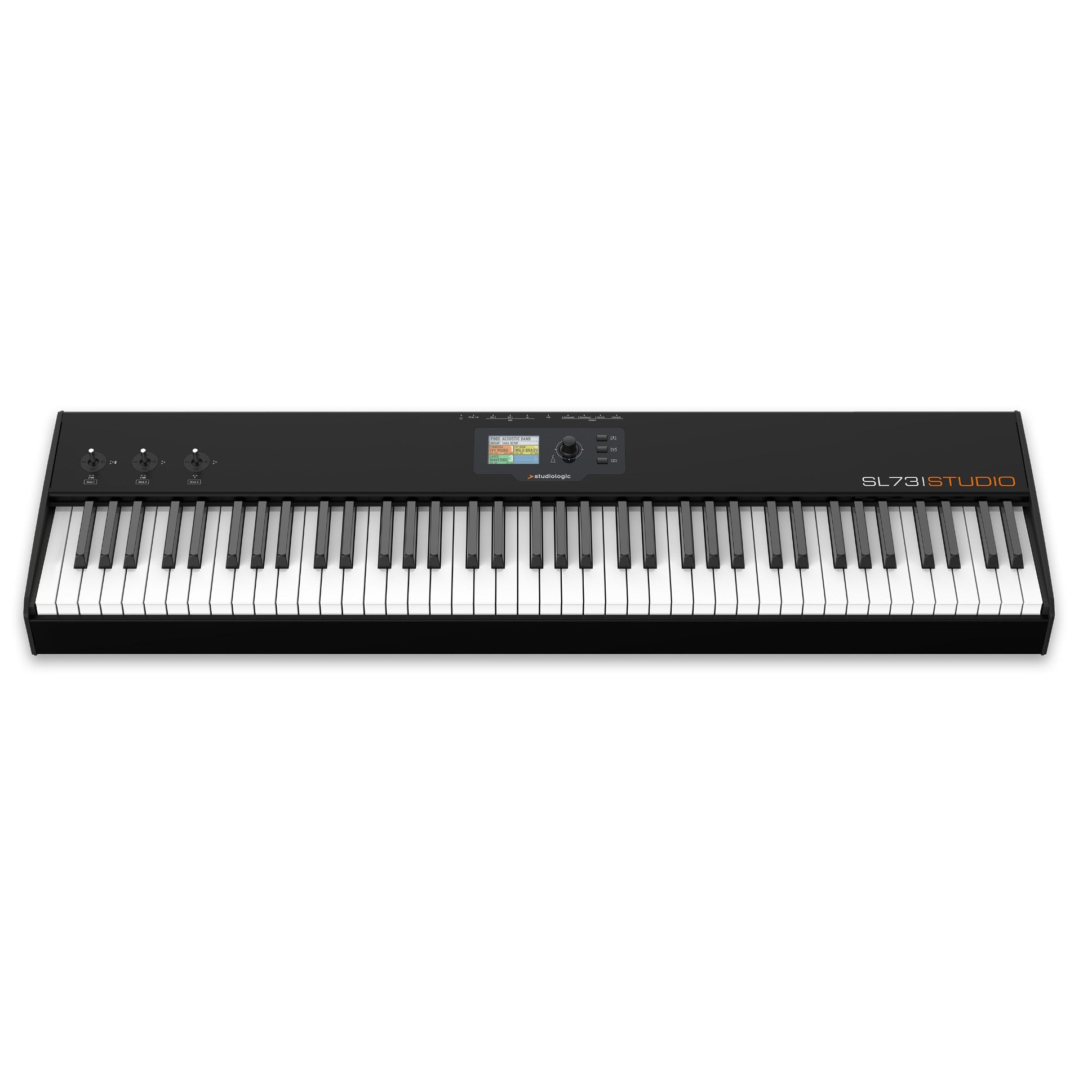 StudioLogic SL73MIDIキーボードFATAR製73鍵盤。開封のみ Studiologic SL73 Studio Keyboard Controller – Kraft Music