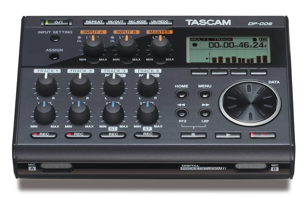 TASCAM DP-006 Pocketstudio Multitrack Recorder