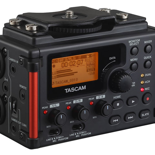TASCAM DR-60DMKII Portable Recorder for DSLR Filmmakers