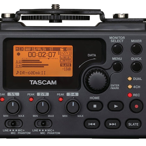 TASCAM DR-60DMKII Portable Recorder for DSLR Filmmakers