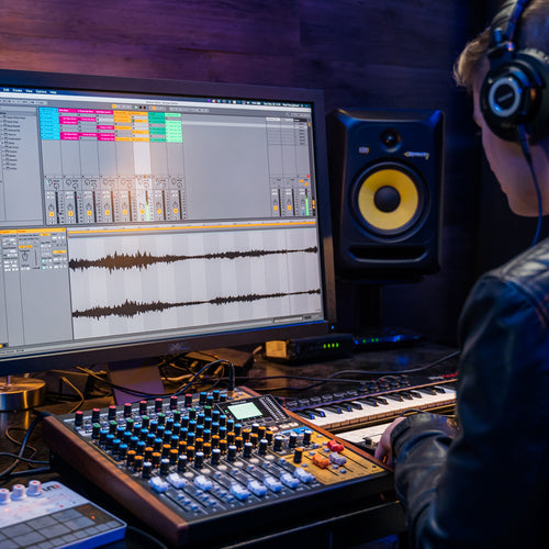 Tascam Model 12 Multi-Track Live Recording Console, View 8