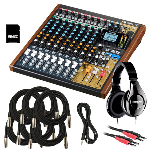 Tascam Model 12 Multi-Track Live Recording Console, View 1