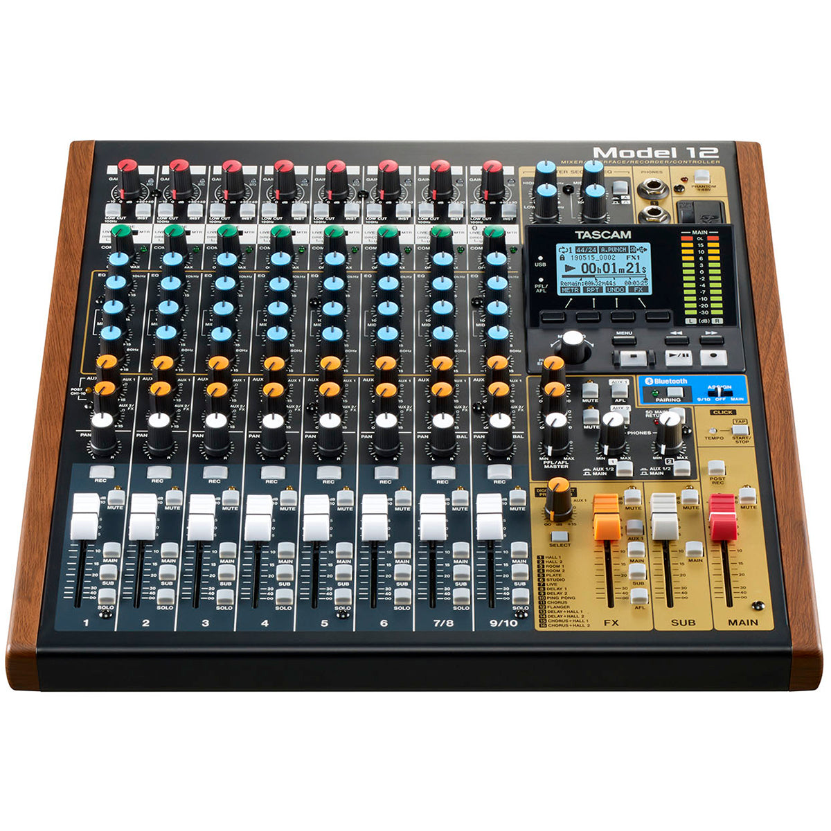 Tascam Model 12 Multi-Track Live Recording Console STUDIO Tascam Model 12 Multi-Track Live Recording Console STUDIO