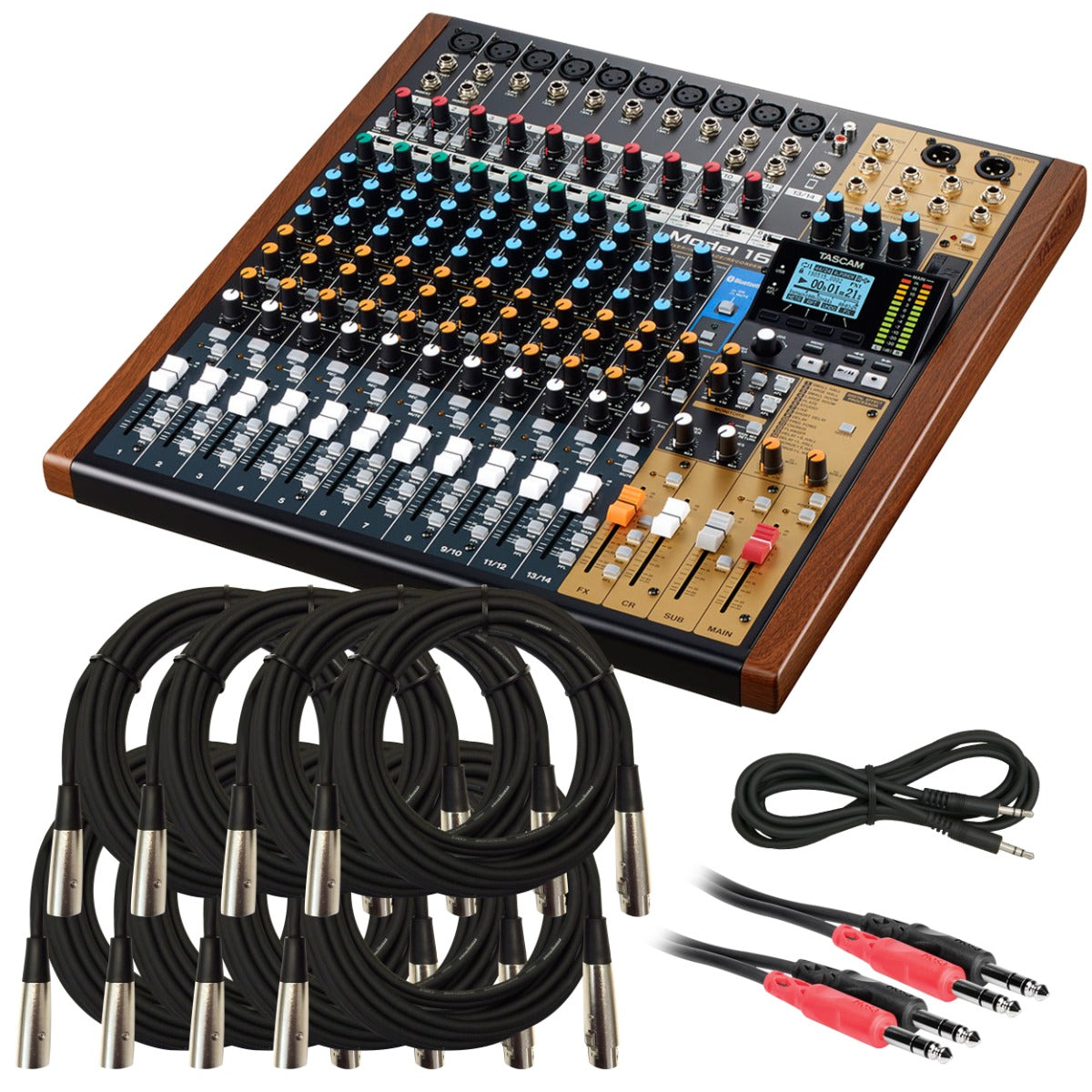 Tascam Model 24 Multi-Track Live Recording Console CABLE KIT – Kraft Music