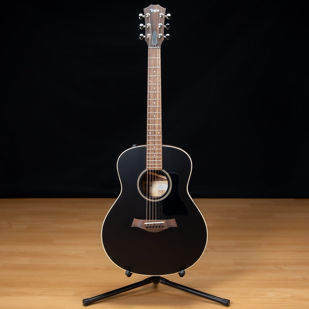 Taylor GTe Blacktop Acoustic-Electric Guitar - Black SN 1201052013 – Kraft  Music
