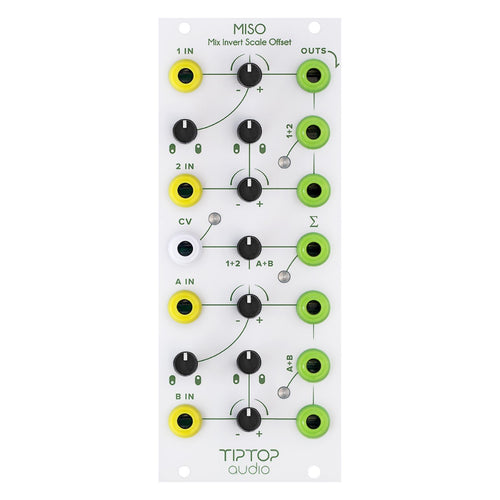 Tiptop Audio MISO Mix, Invert, Scale, Offset Utility Module