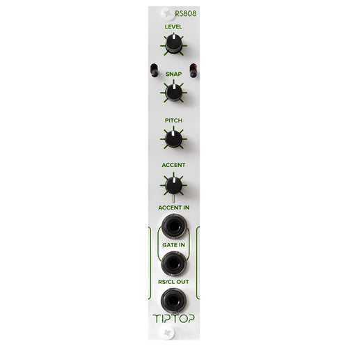 Tiptop Audio RS808 Analog Rimshot and Claves Drum Module