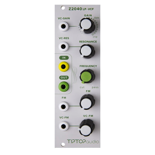 Tiptop Audio Z2040 4-Pole Voltage Controlled Filter