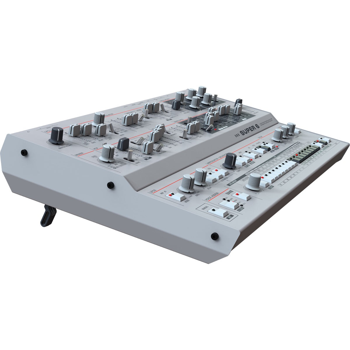UDO Audio Super 6 Desktop 12-Voice Polyphonic Synthesizer View 5
