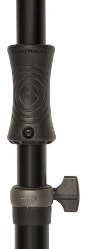 ultimate ts-100b air-powered lift-assist aluminum speaker stand