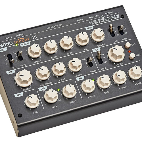 Vermona Mono Lancet '15 Desktop Monophonic Analog Synthesizer Module