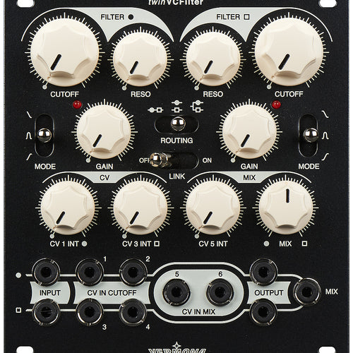 Vermona twinVCFilter Dual Multimode Filter Eurorack Module