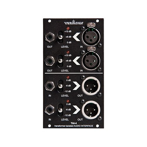 Vermona TAI-4 Transformer-Isolated Audio Interface Eurorack Module