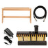 Collage image of the Viscount Pedalboard 25 BENCH KIT