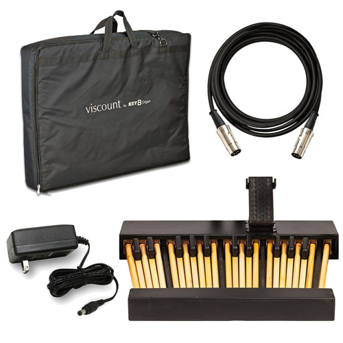 Collage image of the Viscount Pedalboard 25 CARRY BAG KIT