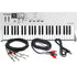 Collage showing components in Waldorf Blofeld Keyboard Synthesizer CABLE KIT