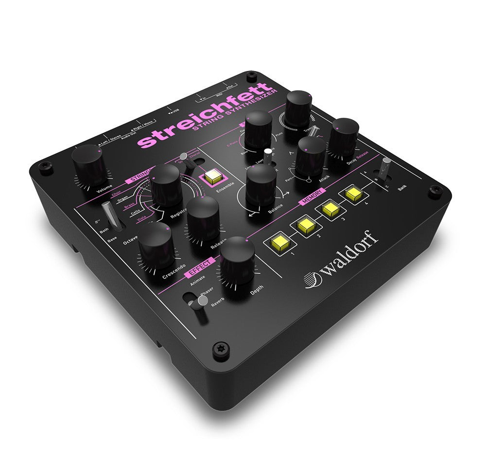 Waldorf streichfett ストリングシンセサイザー Waldorf Streichfett String Synthesizer Desktop Module – Kraft Music