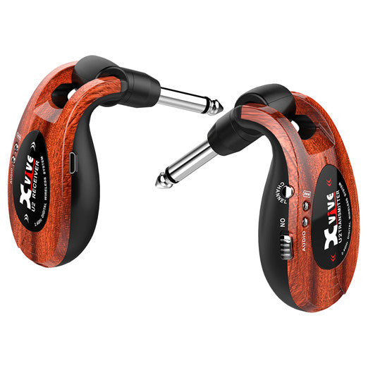 XVIVE U2 Wireless Guitar System - Wood
