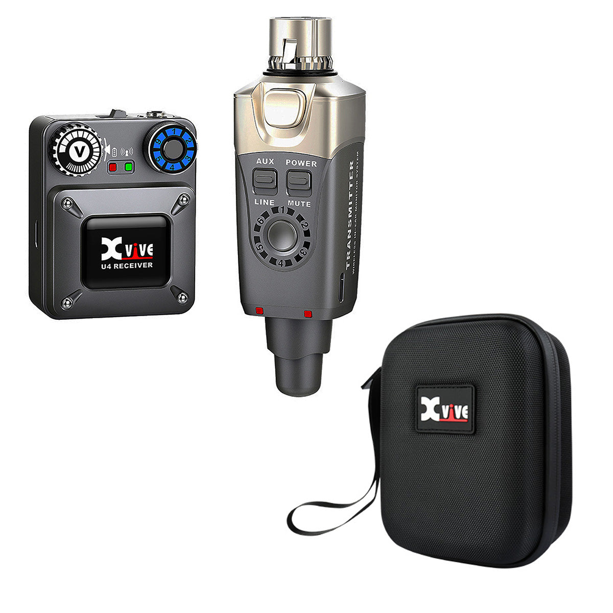 XVive U4 In-Ear Monitor Wireless System CARRY BAG KIT – Kraft Music
