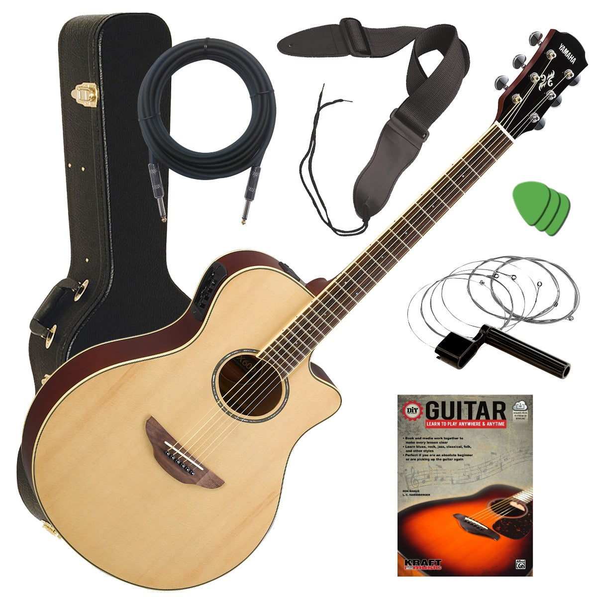 Yamaha apx600 2024 acoustic electric guitar