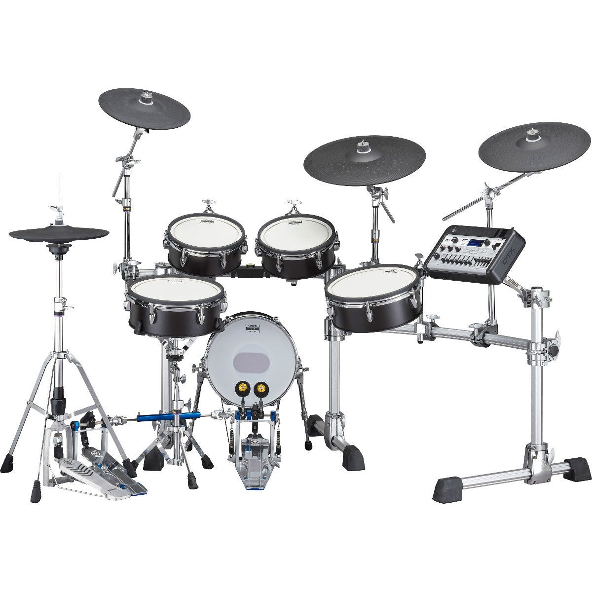 Yamaha DTX10K-X BF Electronic Drum Set - Black Forest