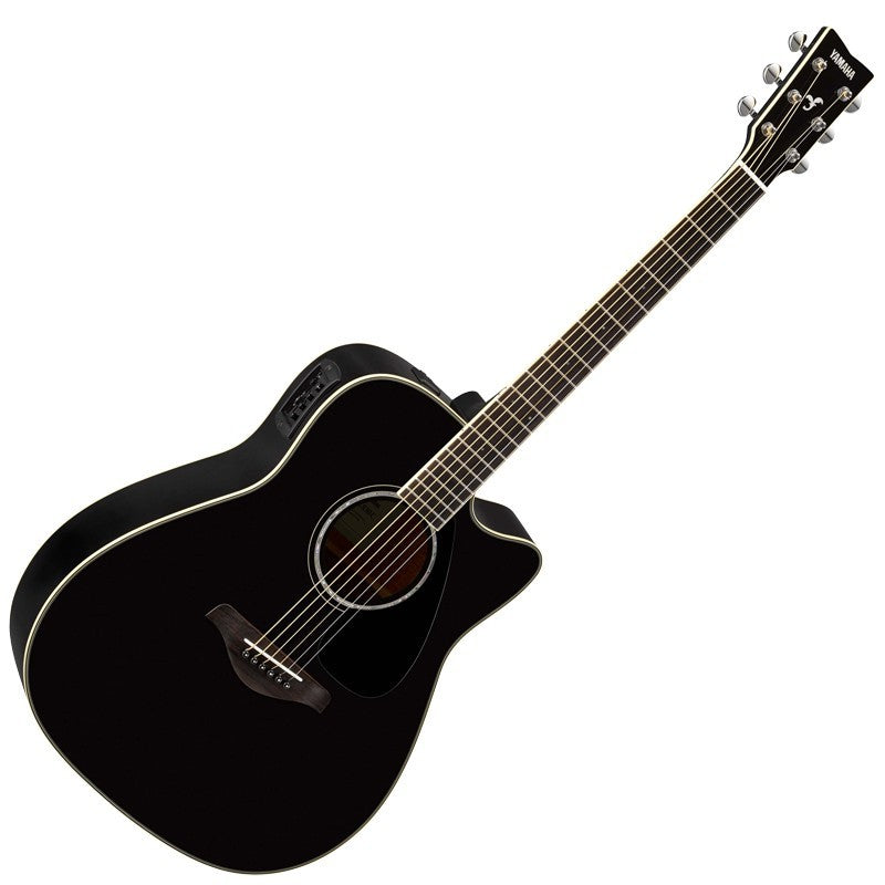 Yamaha FGX830C Acoustic-Electric Guitar - Black
