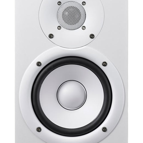 Yamaha HS5 5" Powered Studio Monitor Speaker - White COMPLETE AUDIO BUNDLE