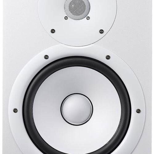 yamaha hs8 8" powered studio monitor speaker - white
