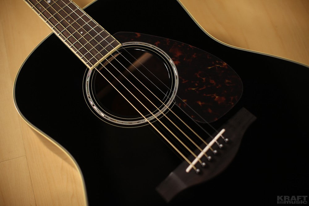 Yamaha LL6 ARE Acoustic-Electric Guitar - Black – Kraft Music