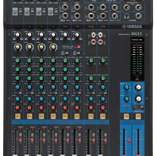 Yamaha MG12 12-Channel Compact Stereo Mixer