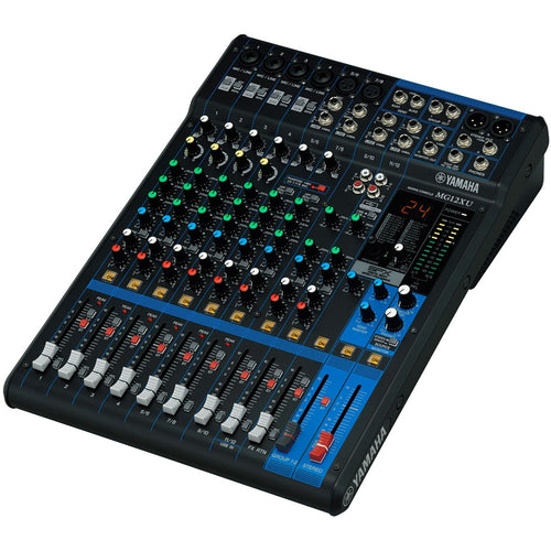 Yamaha MG12XU 12-Channel Compact Stereo Mixer and USB Audio Interface - View 2