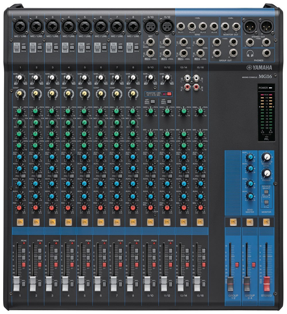 Yamaha MG16 16-Channel Stereo Mixer