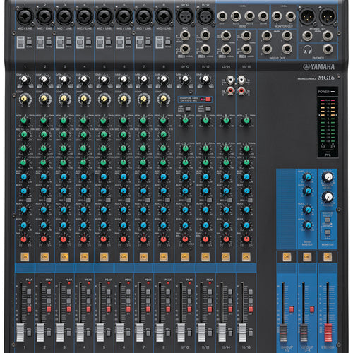 Yamaha MG16 16-Channel Stereo Mixer view 1