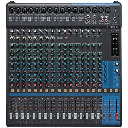 YAMAHA MG20 美品 ほぼ未使用 Yamaha MG20 20-Channel Stereo Mixer – Kraft Music