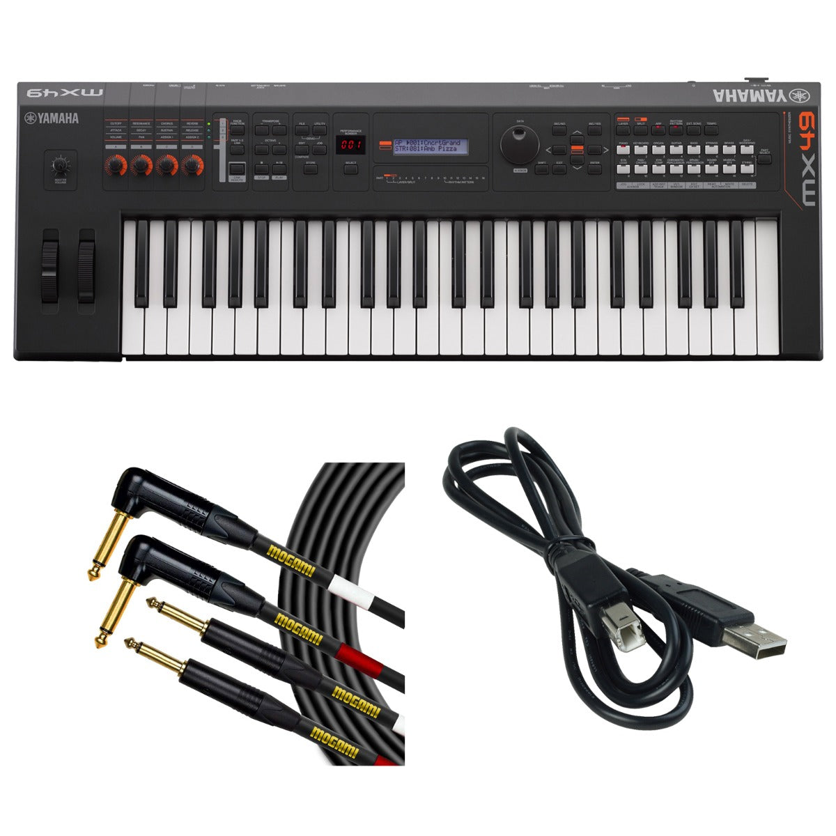 Yamaha MX49 Music Synthesizer - Black CABLE KIT