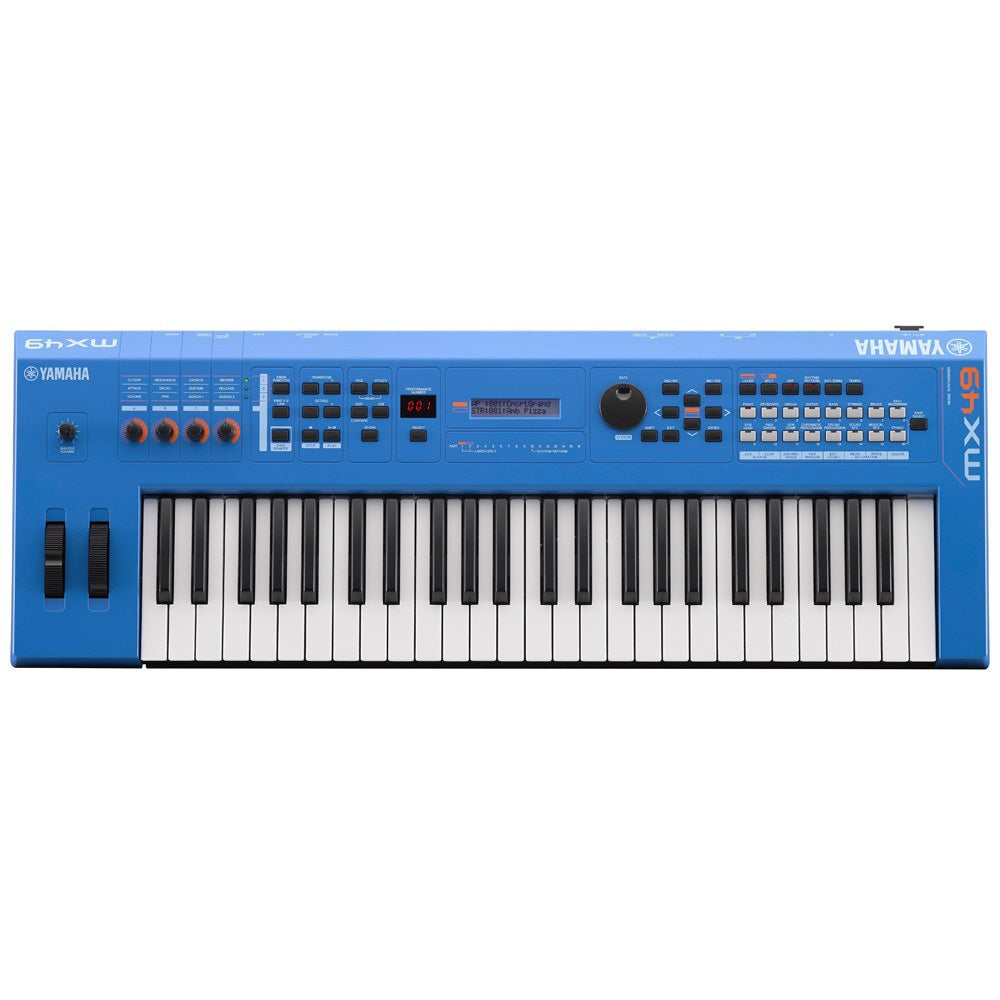 Yamaha MX49 Music Synthesizer - Blue CARRY BAG KIT – Kraft Music Yamaha MX49 Music Synthesizer - Blue CARRY BAG KIT – Kraft Music