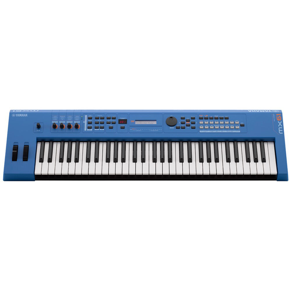 Yamaha MX61 Music Synthesizer - Blue – Kraft Music
