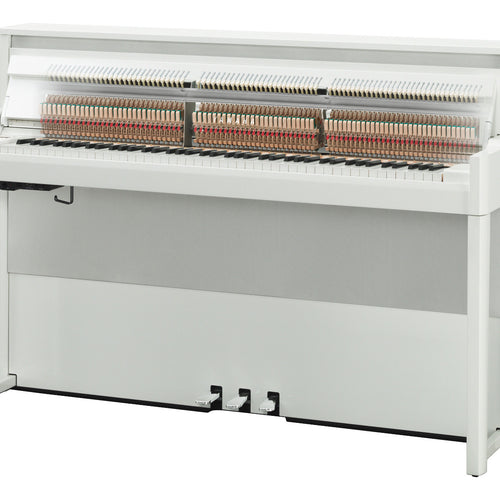 Yamaha AvantGrand NU1X Hybrid Piano - Polished Brilliant White