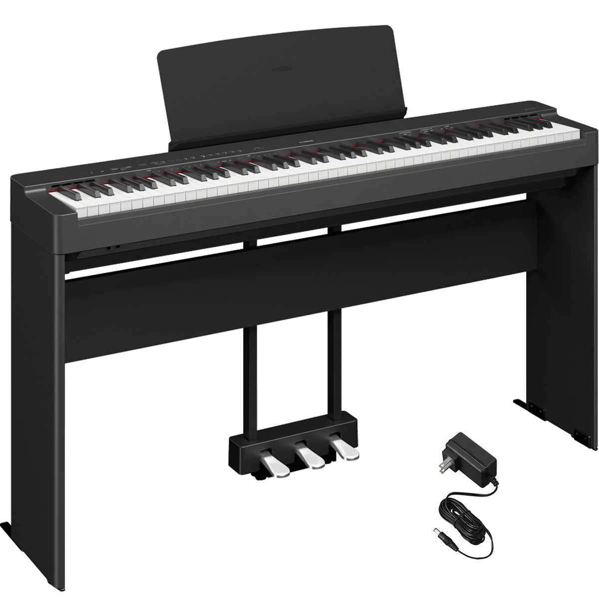 Yamaha P-225 Digital Piano - Black HOME PAK – Kraft Music