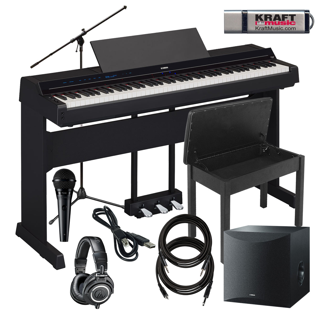 Yamaha L-300 Stand Review + LP-1 Pedal Review 