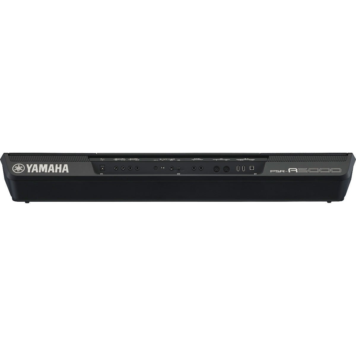 Rear view of Yamaha PSR-A5000 Arranger Workstation Keyboard