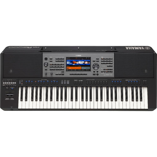 Top view of Yamaha PSR-A5000 Arranger Workstation Keyboard
